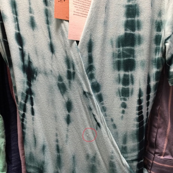 Brand new G&L tie-dye wrap maxi - Picture 2 of 2